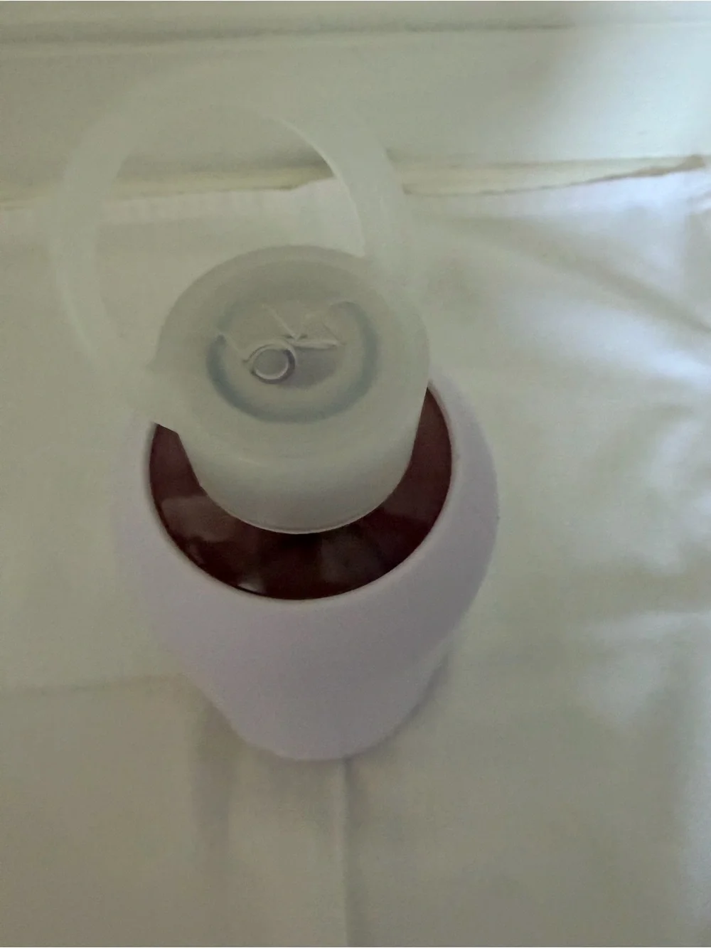 bkr 500 mL Glass Water Bottle with Silicone Sleeve - Lavender